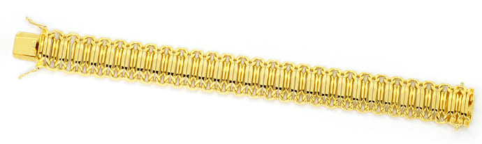 Foto 1 - Goldarmband Fantasie Muster massiv 18K Gold, K2500