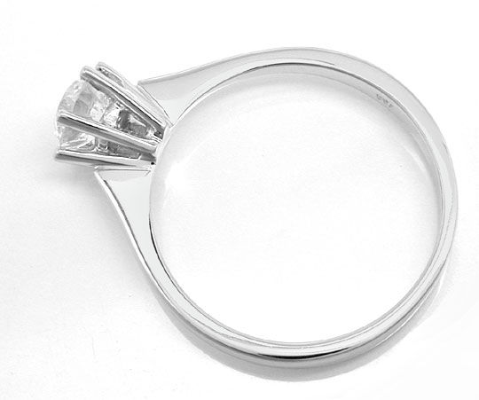 Foto 3 - Diamant-Ring Krappen 0,711ct Diamant 18K Wg, S3870